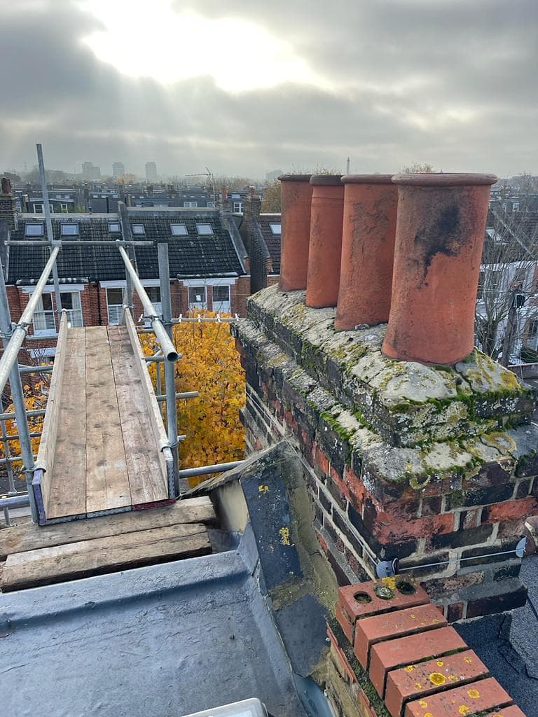 Chimney repair and maintenance
